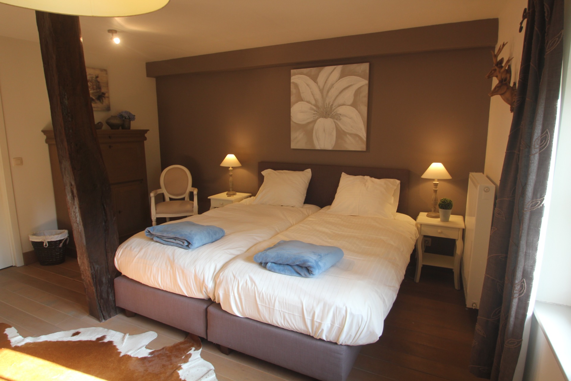 interieur b&b kamer le reveil